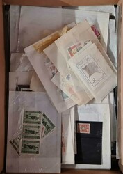 EARLY TO MODERN 'FOREIGN' ISSUES: Carton holding an accumulation of ...