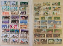 WORLDWIDE ACCUMULATION in four cartons with a wide variety of ...