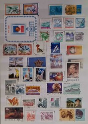 ALL WORLD MINT &amp; USED ACCUMULATION: A carton holding six ...