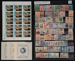 NORTH &amp; SOUTH AMERICA ACCUMULATIONS: a carton containing ...