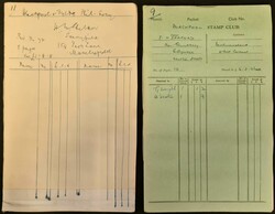 SMALL BOX with the World-wide accumulation of mint &amp; used stamps ...