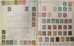 THE IMPERIAL POSTAGE STAMP ALBUM vols. 1 &amp; 2 (5th ed.) sparsely ...