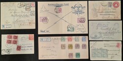EARLY BRITISH EMPIRE POSTAL HISTORY ACCUMULATION: Assortment of ...