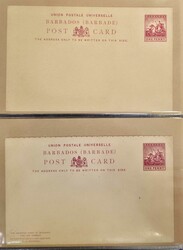 POSTAL STATIONERY: COLLECTION OF QV-QEII POSTAL CARDS in a postcard ...