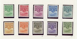 1933-54 VIRTUALLY COMPLETE MINT COLLECTION on album pages inc. 1933 ...