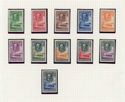 1888-1961 MINT COLLECTION on leaves inc. British Bechuanaland 1888 ...