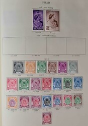 MINT & USED COLLECTION IN TWO PRINTED ALBUMS with 'Ideal' album vol 2 ...