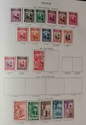 MINT & USED COLLECTION IN TWO PRINTED ALBUMS with 'Ideal' album vol 2 ...