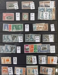 LARGE COMMONWEALTH KGVI MINT ASSORTMENT: A wide-ranging duplicated ...