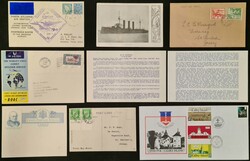 GB & COMMONWEALTH MINT & USED ASSORTMENT in 3 cartons containing nine ...