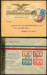 LATIN AMERICAN COMMERCIAL COVER SELECTION: Range of mostly 1930s/40s ...