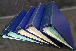 EMPTY FRANK GODDEN ALBUMS: A carton containing 2-peg FG Warwick Major ...