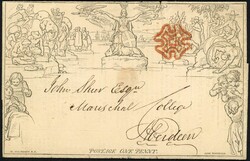 EDINBURGH LIFE ASSURANCE COMPANY: 3 Nov. 1840 1d letter sheet Stereo ...