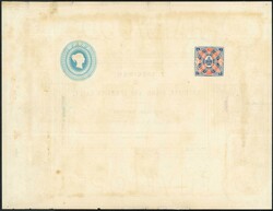 CHARLES WHITING "HARWOODS ENVELOPES" LETTER SHEET ESSAY WITH TWO ...