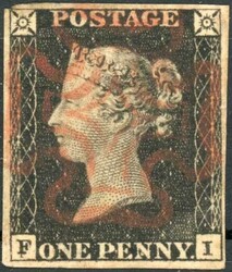 PLATE 1a - FI MODERATE IMPRESSION: A good example, just nipped at ...