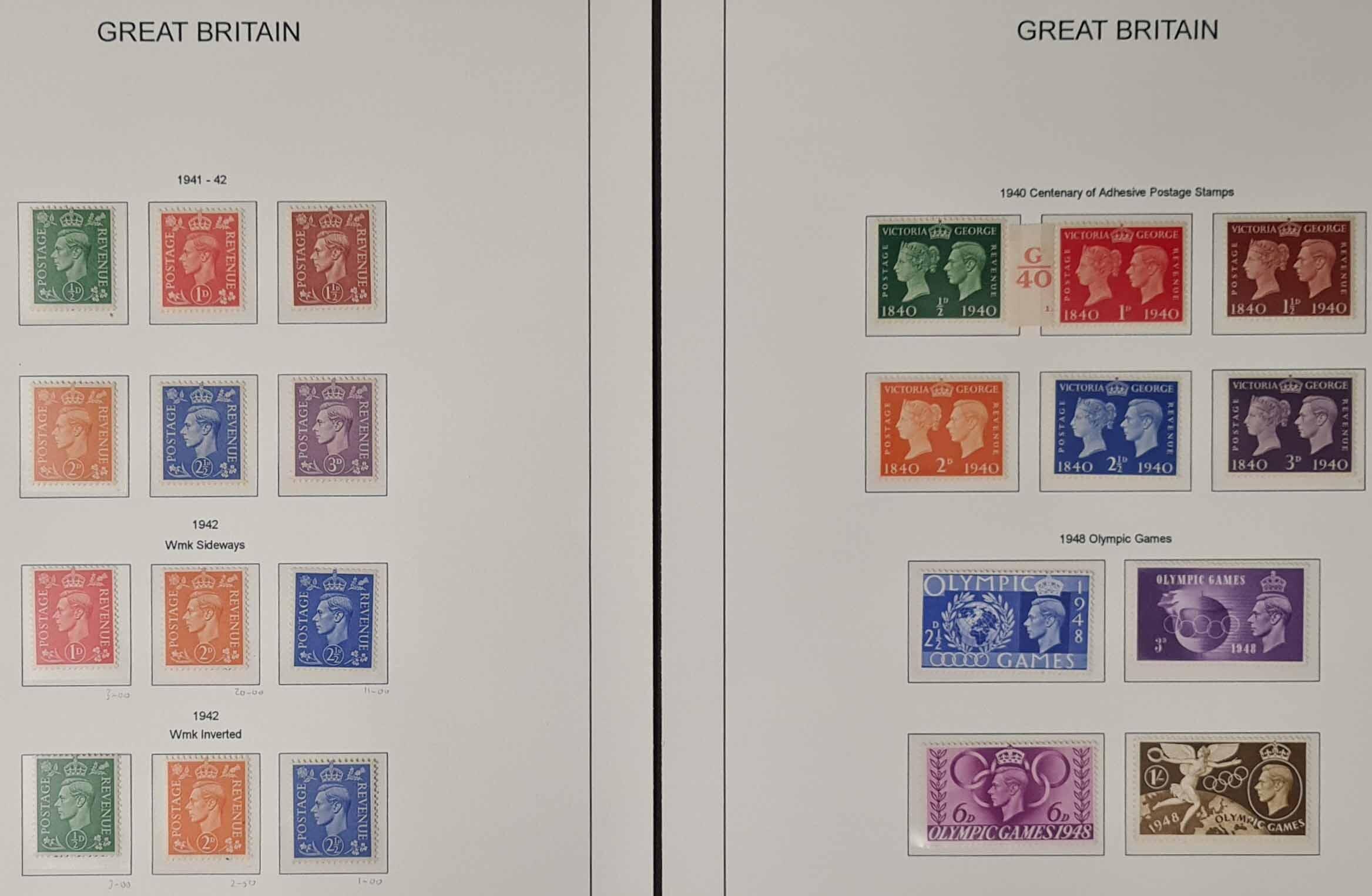 Image 3 for lot number 1 for Cavendish 881st Auction - Worldwide & Great Britain Collections plus Philatelic Literature 