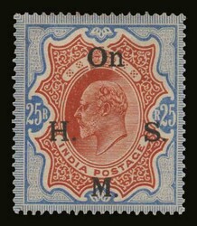 3005: Indien - Dienstmarken