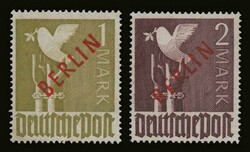 Germany-Berlin: Mi.33/34, u/m. VF Signed SCHLEGEL