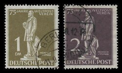 Germany-Berlin West: Mi. 35/41, u. VF (cat. price 380E)