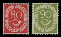 Germany (Bundesrepublik): Mi. 123-138 with certificate The Philatelic ...