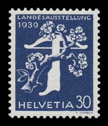 Switzerland: Mi. 344/355, u/m. VF (cat.price 35E)