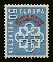 Switzerland: Mi. 681/682, u/m. VF (cat. price 40E)