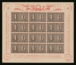 Switzerland: Mi. B.9, u/m. VF