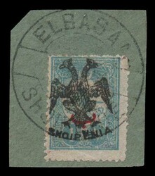 Albania: 1913 "double headed eagle and Shqiperia" black overprint on ...
