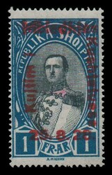Albania: Mi. 179/186 non complete set (No. 187 missing). VF