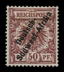 Germany-South West Africa: Mi. 1/4 and I/II, m. VF