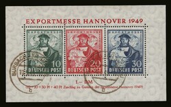 Germany - American and British Zone: Mi. B1, u. VF