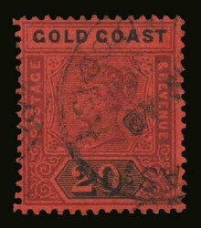 Gold Coast: SG. 25, u. VF