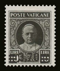 Vatican: Mi. 39/44, m. Lightly hinged. VF