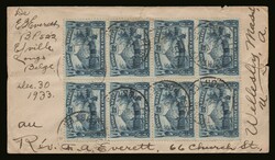 Belgian Congo: Cover (1933) franked with 25c. in B8, cancelled ...