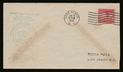 USA: 1932 Winter Olympic games FDC