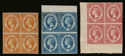 British Rule: 3 values complete set in B4, "Ionian State", m. VF ...