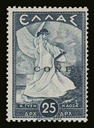 Italian occupation: 8 values "Corfu" overprint, u/m. VF (Hellas 5/7, ...