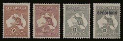 Australia: SG. 73/75+75s(u/m.), m. VF