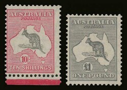 Australia: SG. 132/137, m. VF. No. 132 and 137 u/m