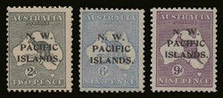 Australia-New Guinea: SG. 73, 78/79, m. VF