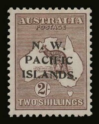 Australia-New Guinea: SG. 91, m. VF