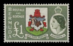 Bermuda: 1953 3 high values of the set, u/m. VF (SG 148/150)