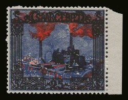 Germany (Saargebiet): Mi. 53/69, u/m. The No. 67 with light vertical ...