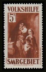 Germany (Saargebiet): Mi. 151/157. VF