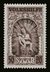 Germany (Saarland): Mi. 267/271, u/m. VF (cat. price 110E)