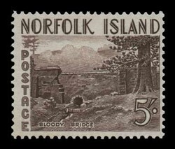 Norfolk Island: SG. 13/18, u/m. VF