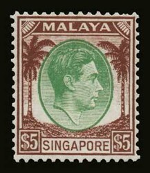 Singapore: SG. 1/15, m. VF