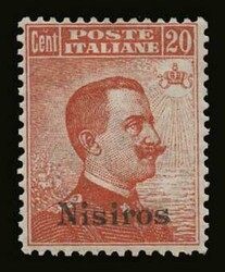 Italian occupation: 2 values complete set "Consecutive", "Nisiros", ...
