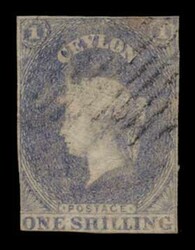 Ceylon: SG. 10, u. F