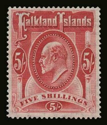 Falkland islands: SG.43/50, m. VF